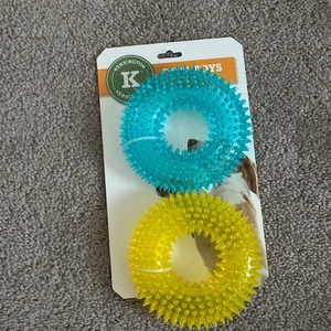Dog toys by Kingsington provided engaging‎ entertainment